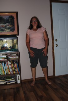 Me at the beginning of the 90 day challenge.