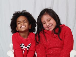 Eventually, they both decided to be silly during pictures.