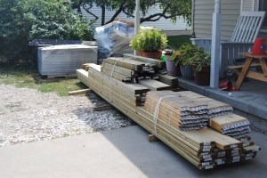 Wood for a new deck