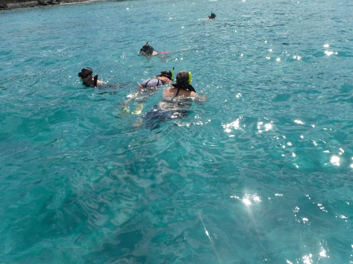 Snorkling at St. Thomas